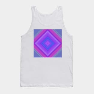 Bright Diamond Multicoloured Gradient Boho Chic Tank Top